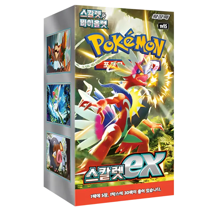 ex booster box Scarlet EX Booster Box Korean – PokeJPN